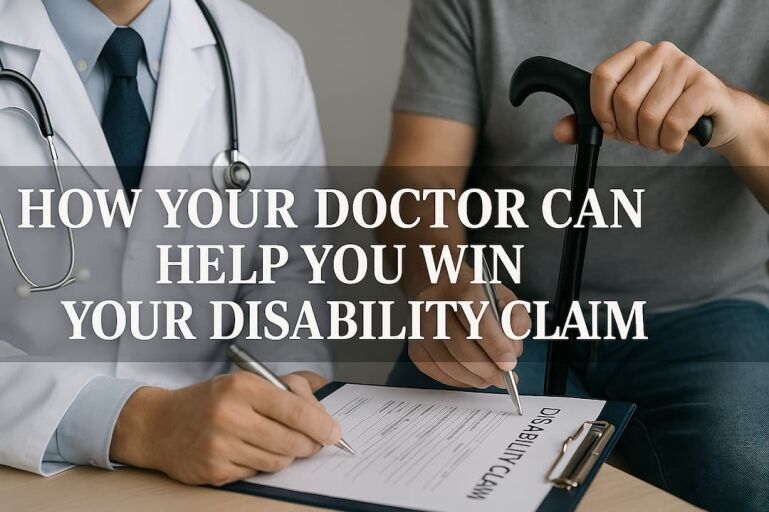 How Your Doctor Can Help You Win Your Disability Claim